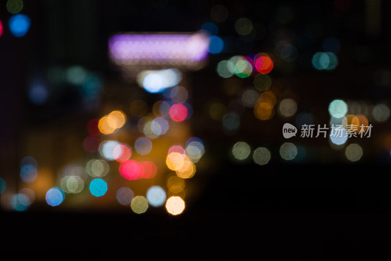 Out of Focus City Lights散景球